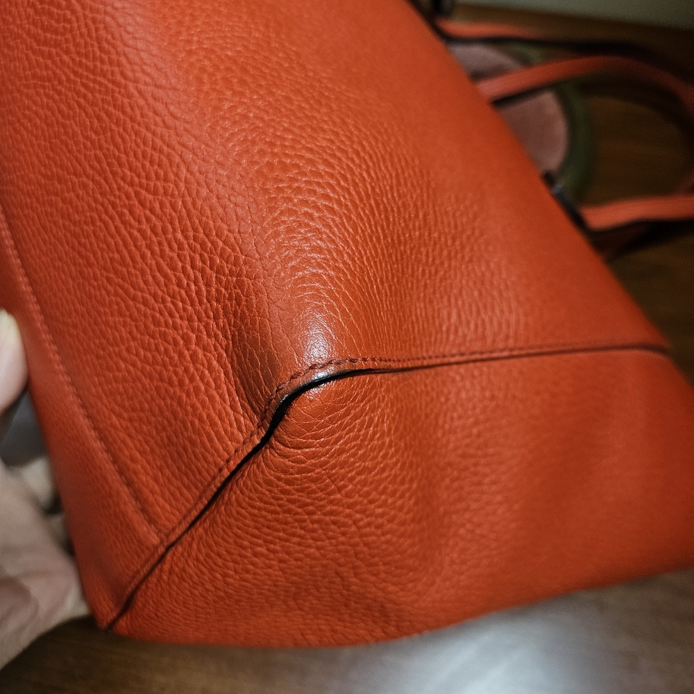 Auth Gucci Red Swing Tote Shoulder Bag - Picture 5 of 14